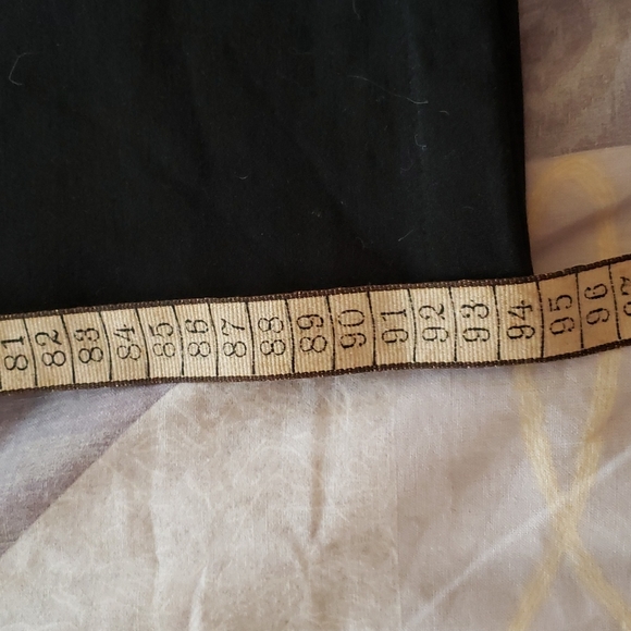 2 Black warm tights - Picture 4 of 5